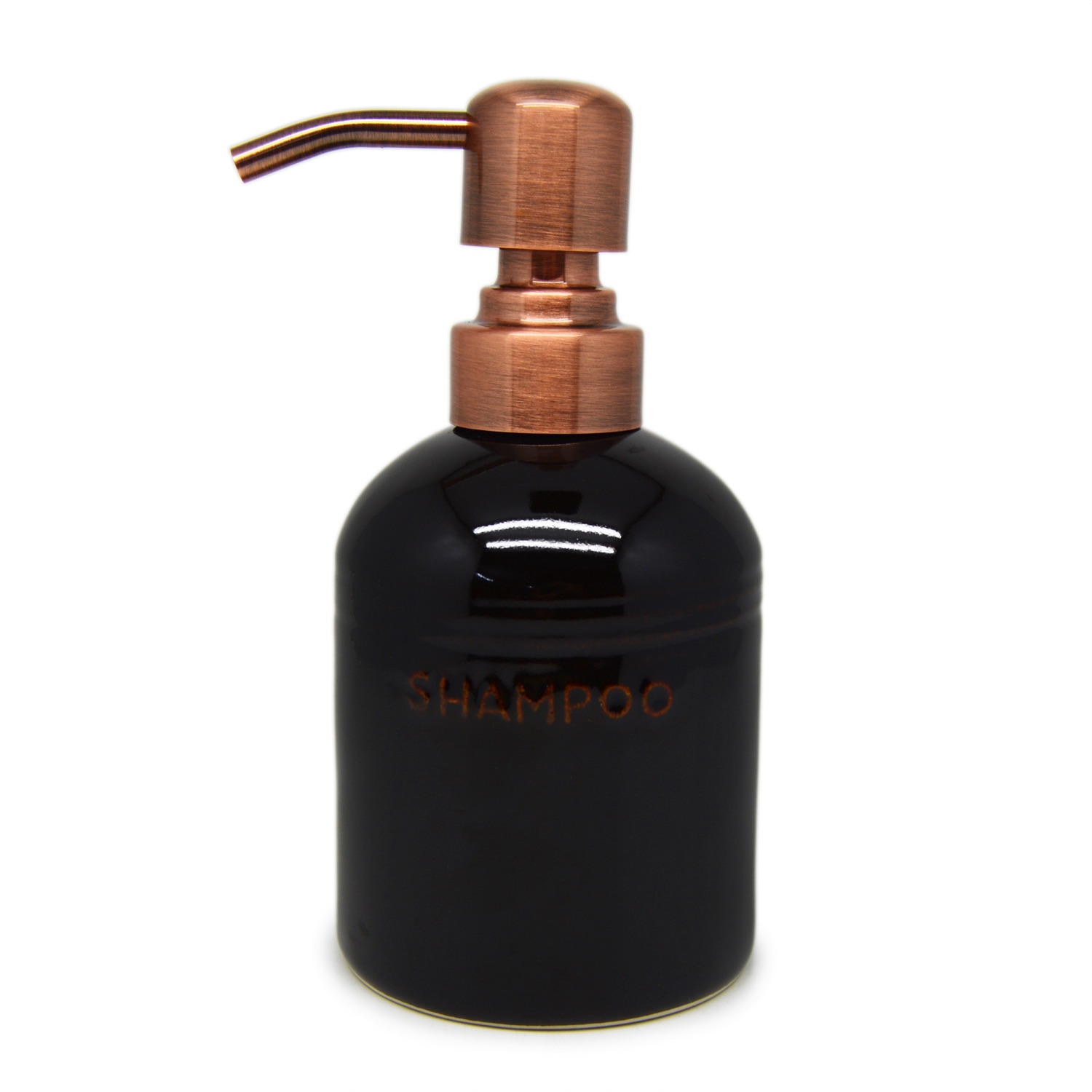 Liquid Dispenser S2 - Shampoo - Brass Plated Pump
