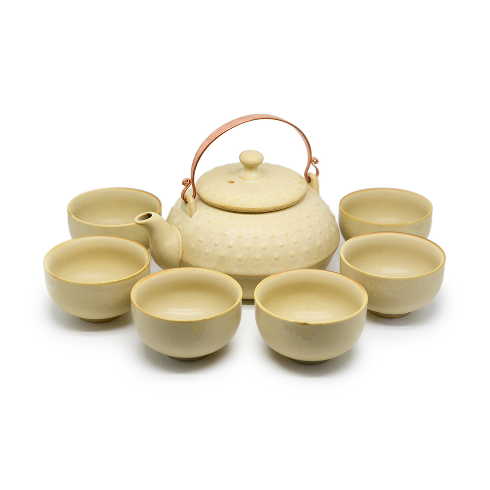 Japanese Dotted Tea Set - Sandy