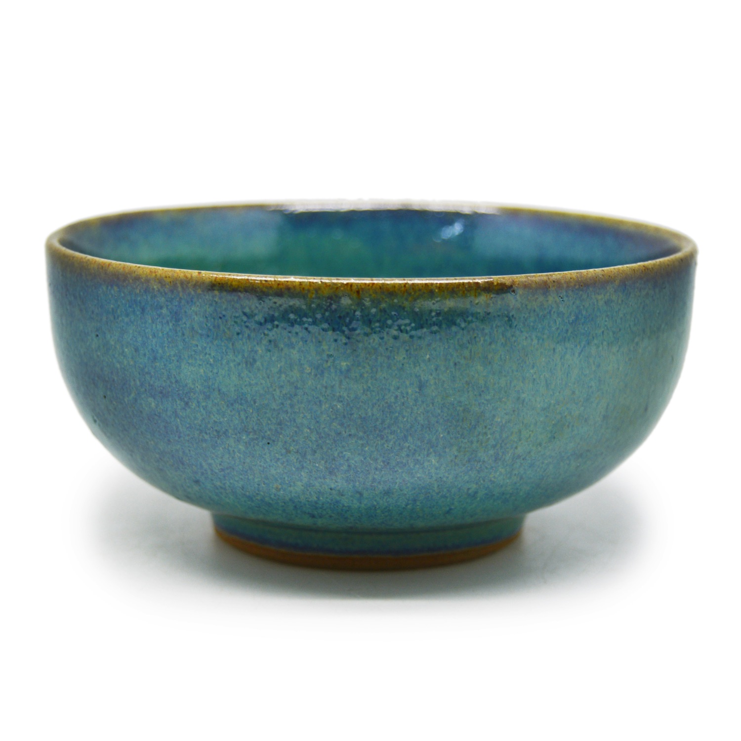 Teal Feather in Stoneware (0005S)